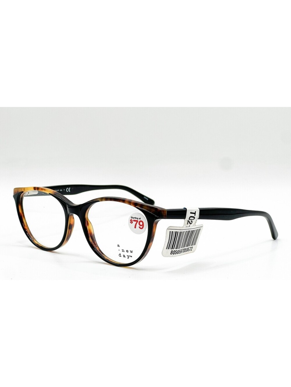 A New Day A32091 4565 Brown Black Authentic Eyeglasses 51-17-140